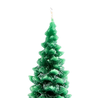 Christmas Tree Candle Trio in Green or Red