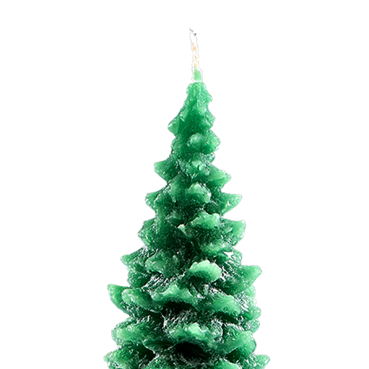 Christmas Tree Candle Trio in Green or Red