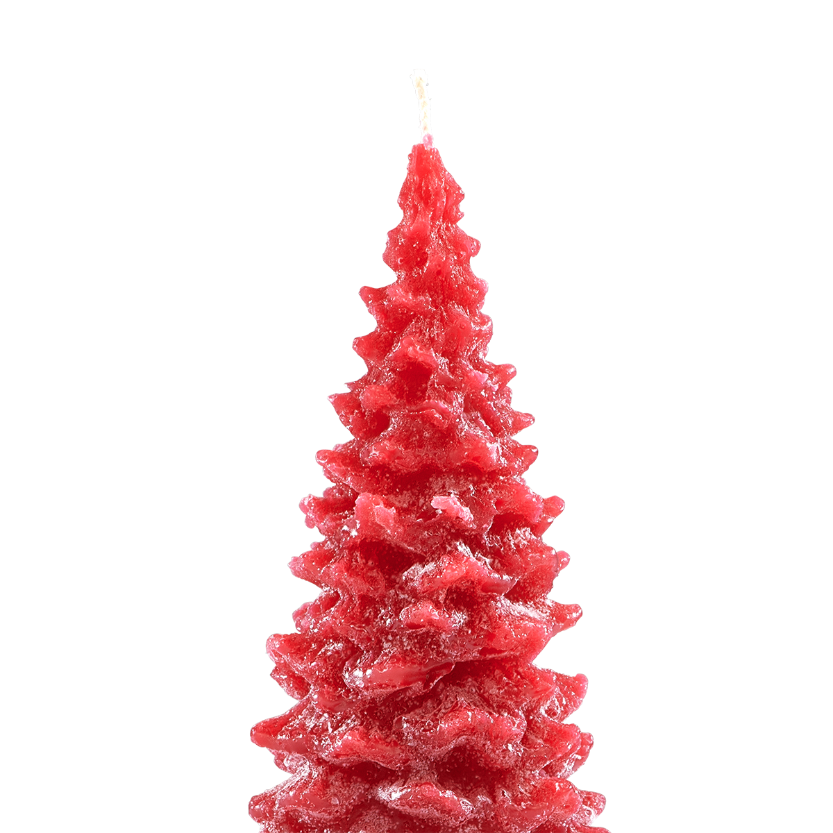 Christmas Tree Candle Trio in Green or Red