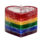 Pride Classic Heart Candle