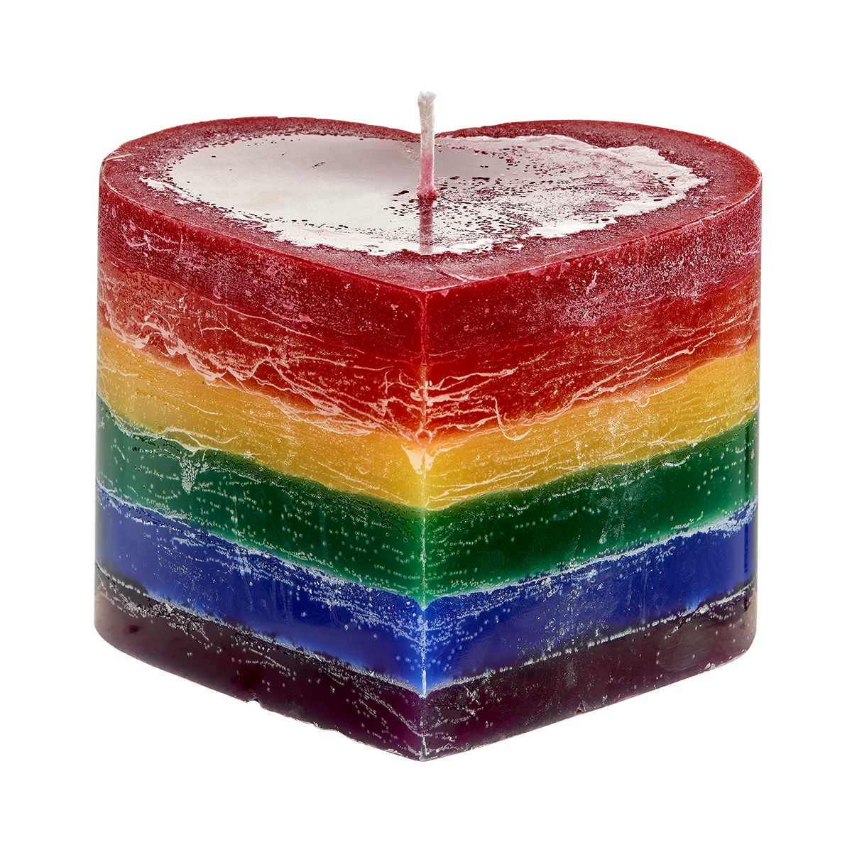 Pride Classic Heart Candle