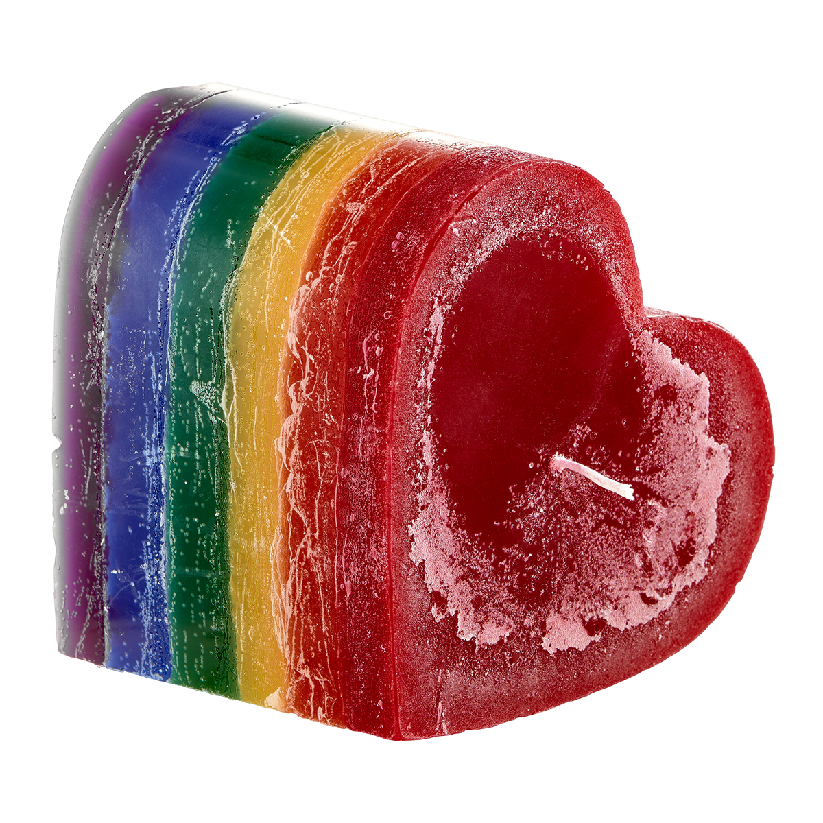 Pride Classic Heart Candle