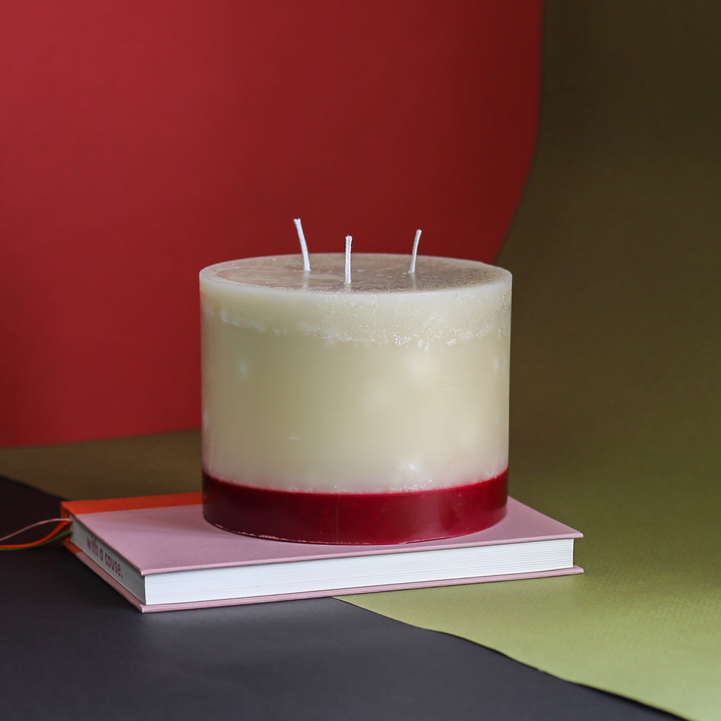 Oudh, Yuzu & Pacholi 3 Wick Candle