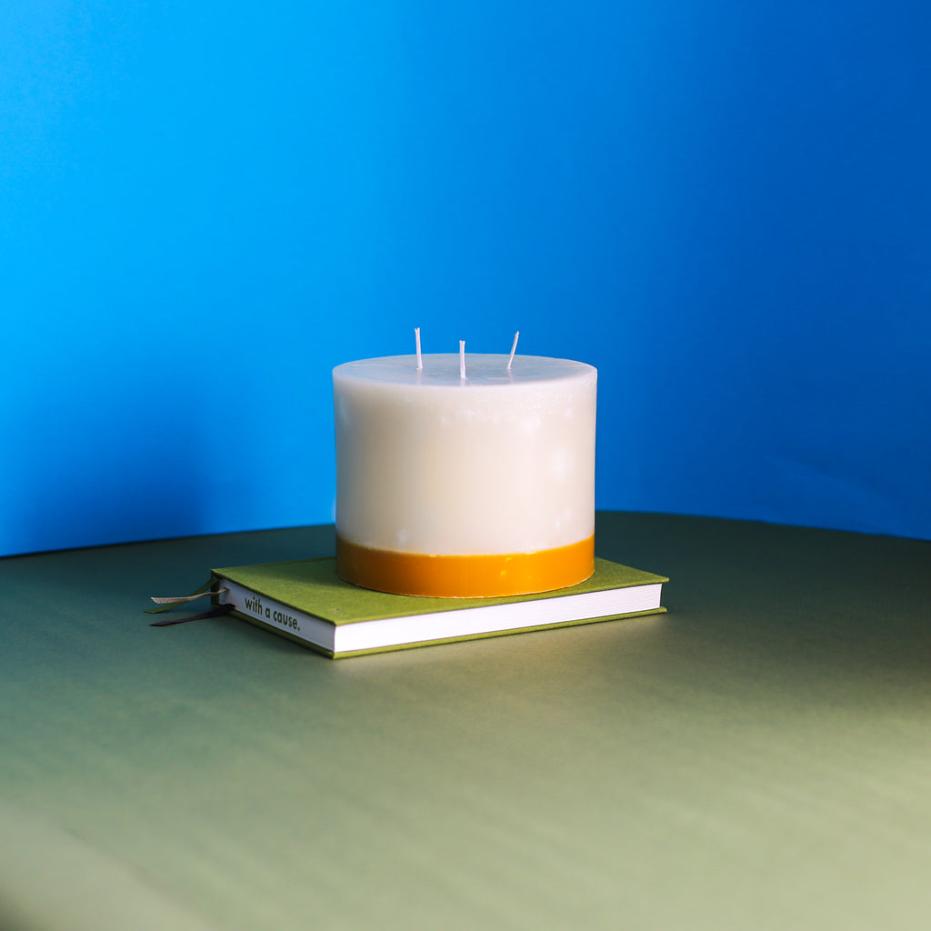 Jasmin, Green Tea & Mulberry 3 Wick Candle