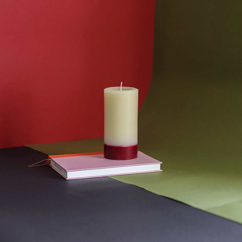 Oudh, Yuzu & Pacholi Classic Pillar Candle