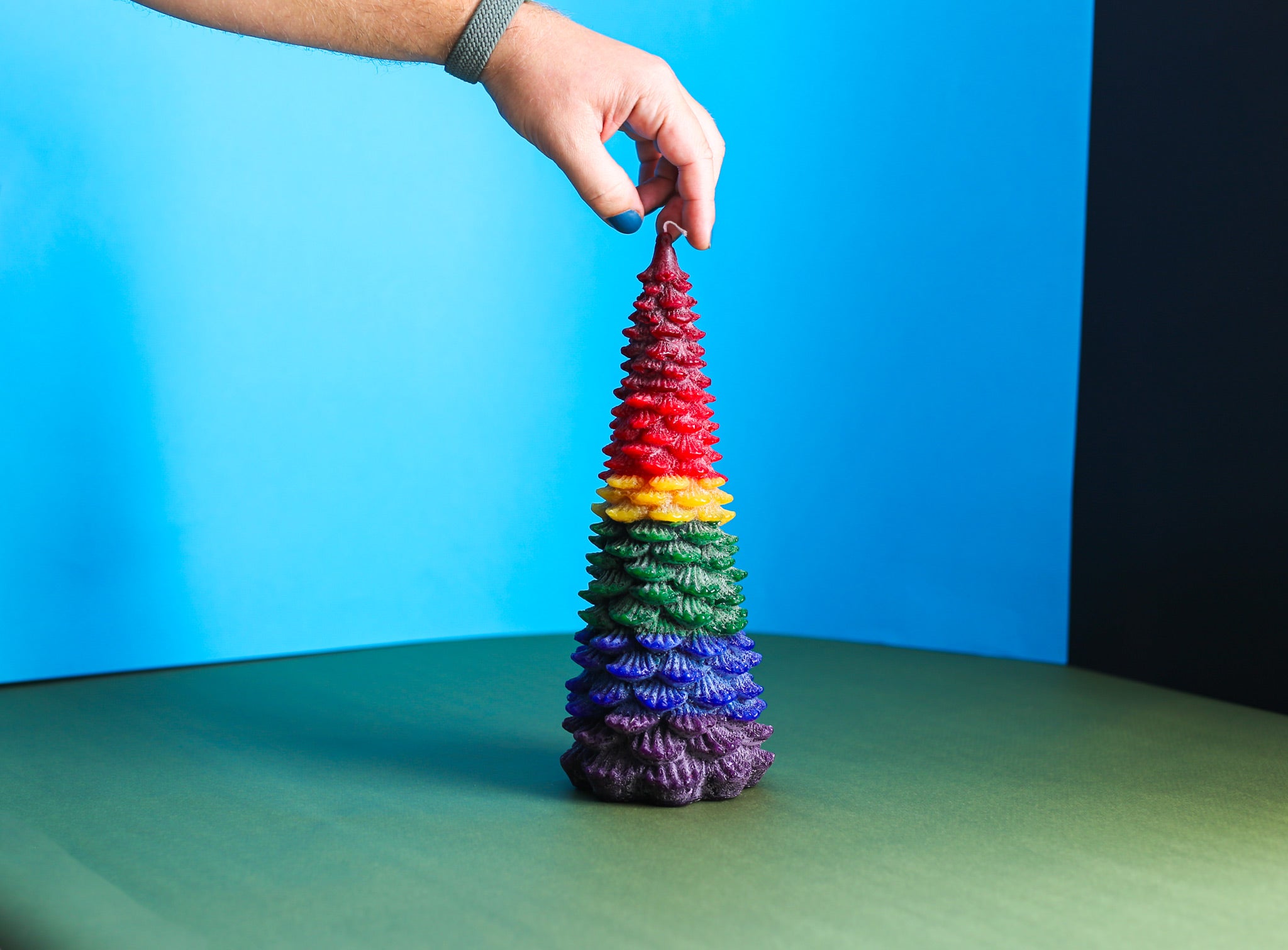 Pride Large Tree Candle