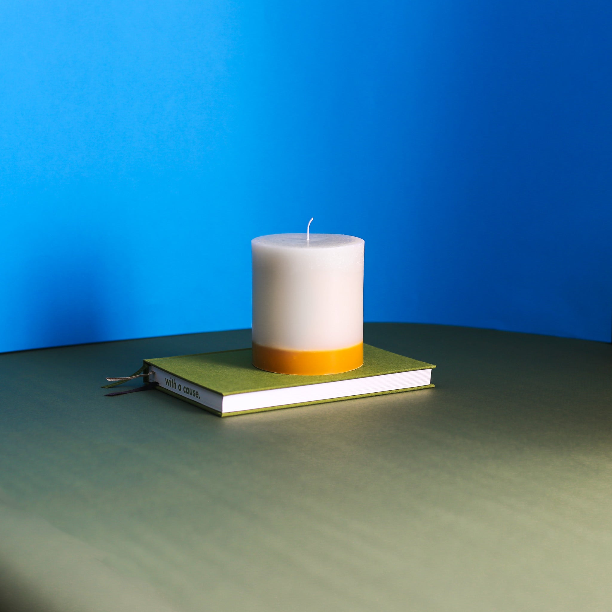 Jasmin, Green Tea & Mulberry Wide Pillar Candle