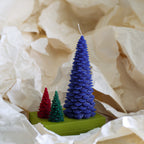 Large Christmas Tree Candle